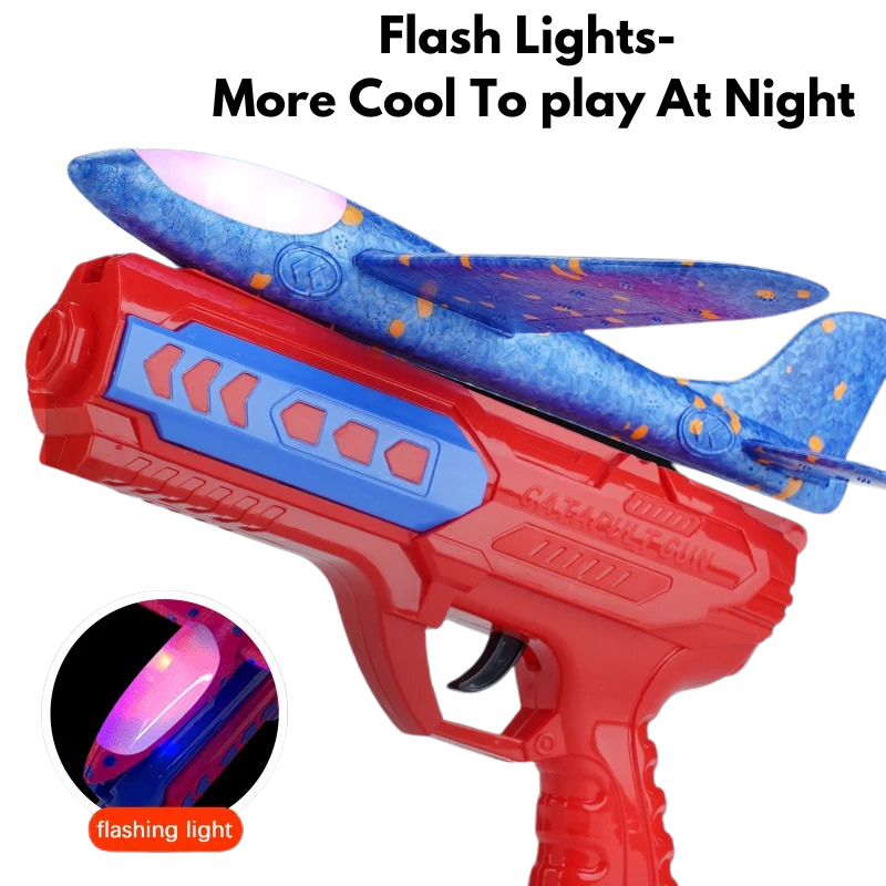 Airplane Launcher Gun Toy For Kids(random Color)