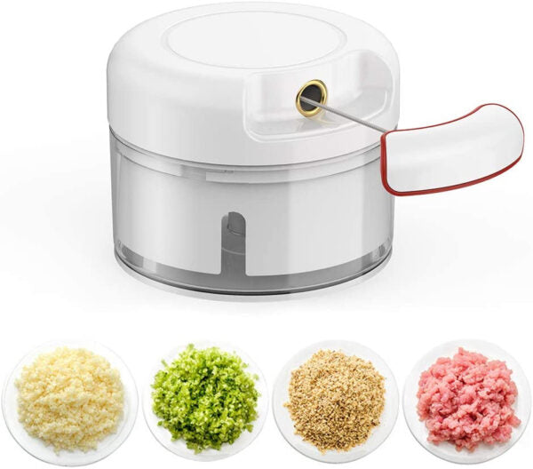 Mini Hand-powered Food Chopper | Meat Grinder | Blender | Fruit Vegetable Nuts Shredder|