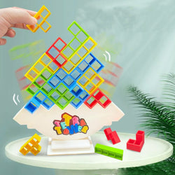 Tetra Tower Game | Building Block Toys | Puzzle Board Game For Kids | Educational Gift